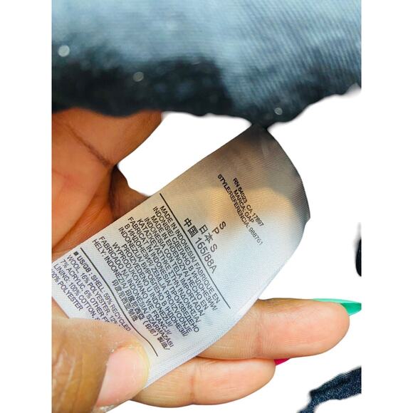 GAP Womens Double Breasted Button Wool Pea Coat Navy 988761 Size Small - Picture 7 of 10